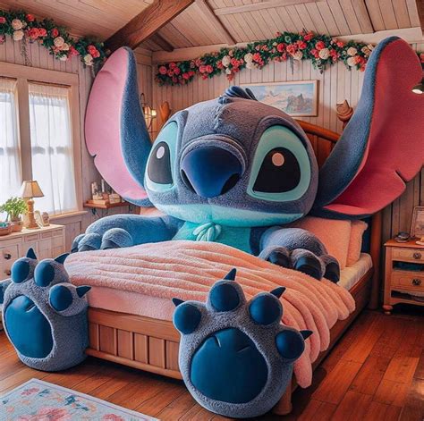 stitch bedroom decor